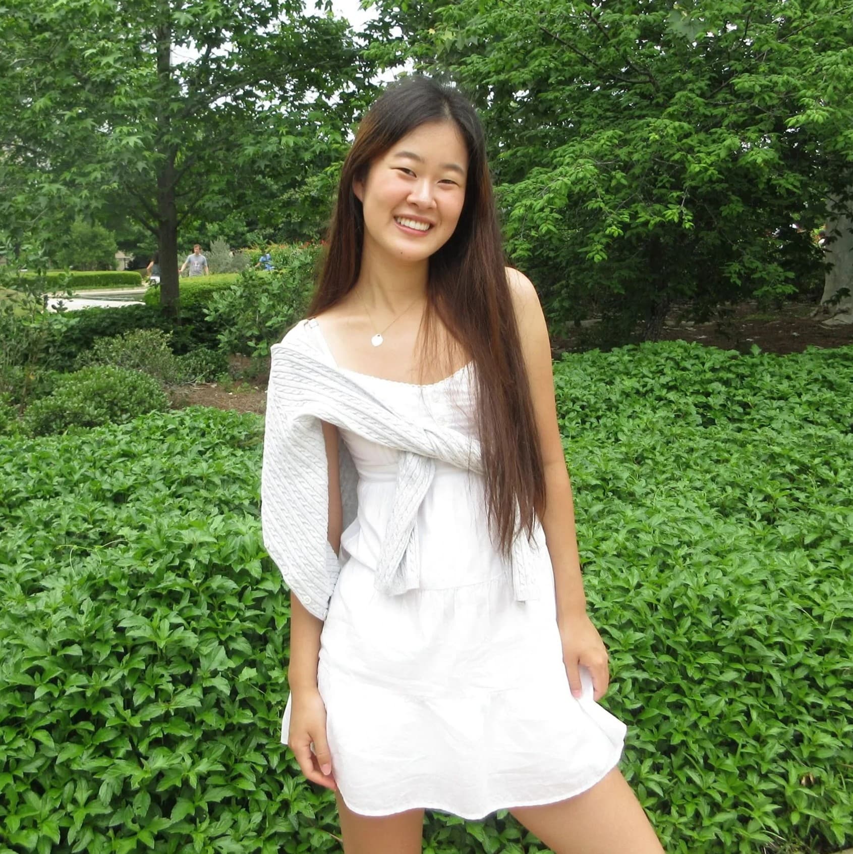 Monica Zhang Blurred Background